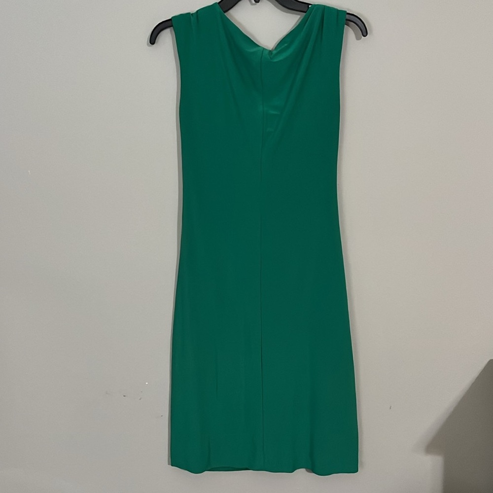 Ralph Lauren green below knee dress size 8 - Picture 3 of 7